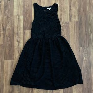 Anthropology Black Dress